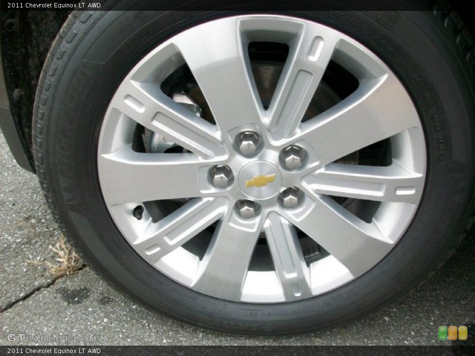 2011 Chevrolet Equinox LT AWD Wheel and Tire Photo #44907843