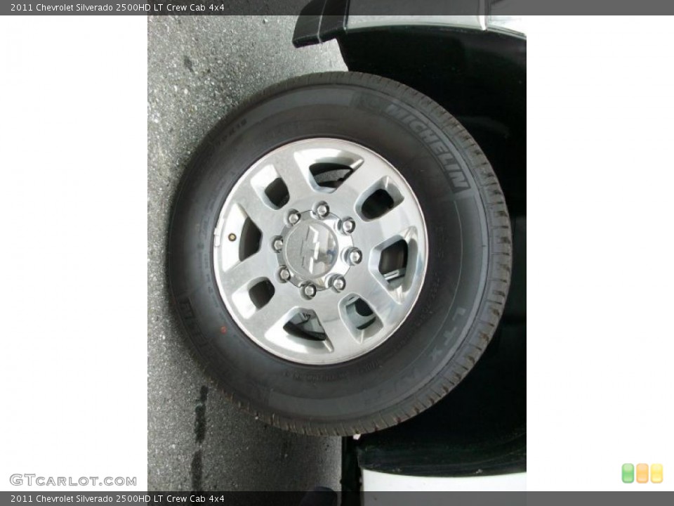 2011 Chevrolet Silverado 2500HD LT Crew Cab 4x4 Wheel and Tire Photo #44908995
