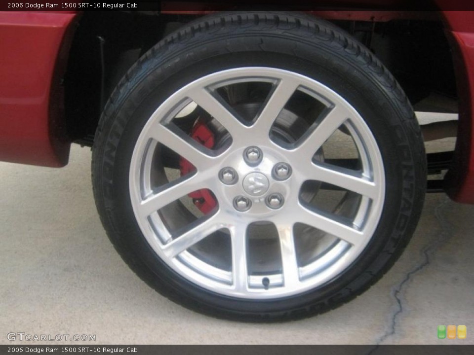 2006 Dodge Ram 1500 SRT-10 Regular Cab Wheel and Tire Photo #44916564