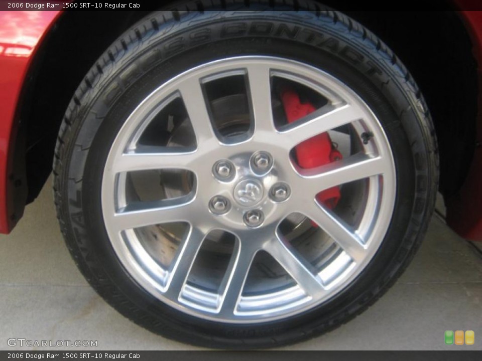 2006 Dodge Ram 1500 SRT-10 Regular Cab Wheel and Tire Photo #44916600