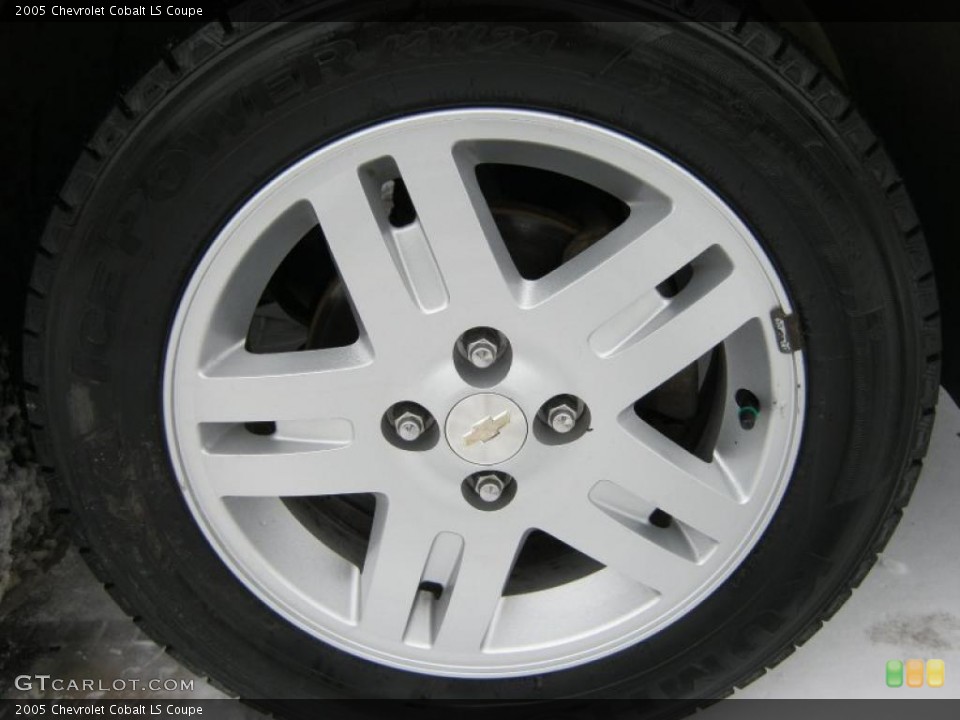 2005 Chevrolet Cobalt LS Coupe Wheel and Tire Photo #44921588