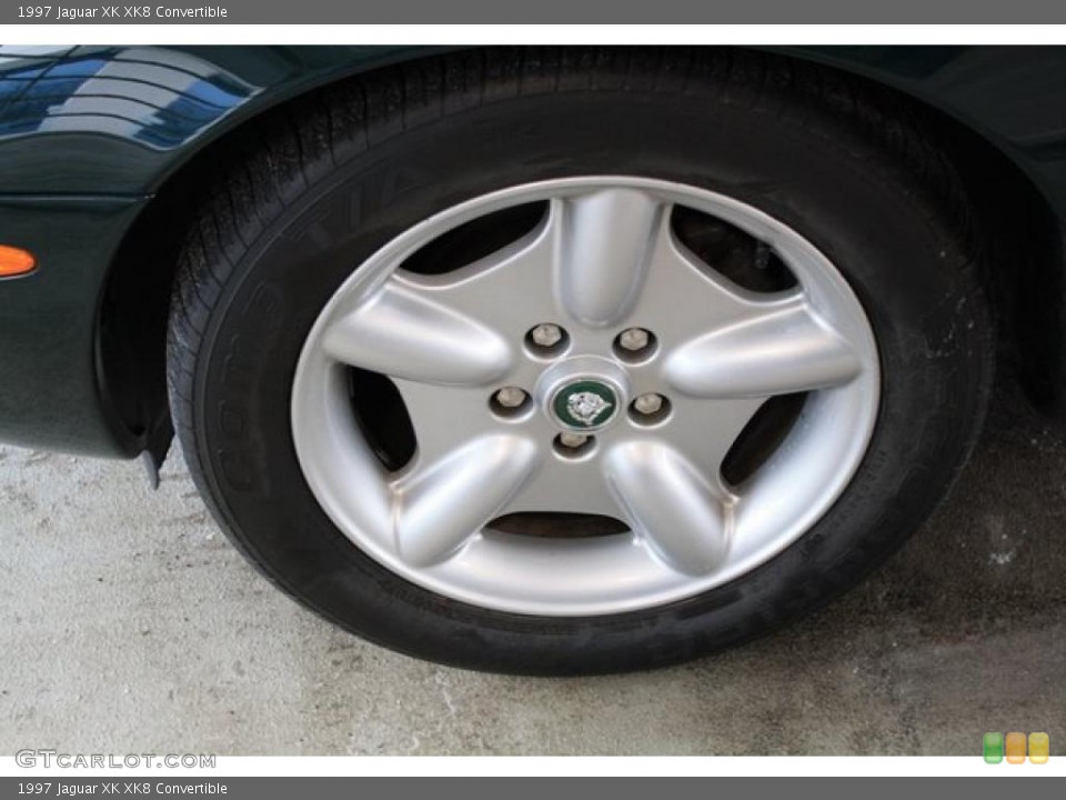 1997 Jaguar XK XK8 Convertible Wheel and Tire Photo #44930205