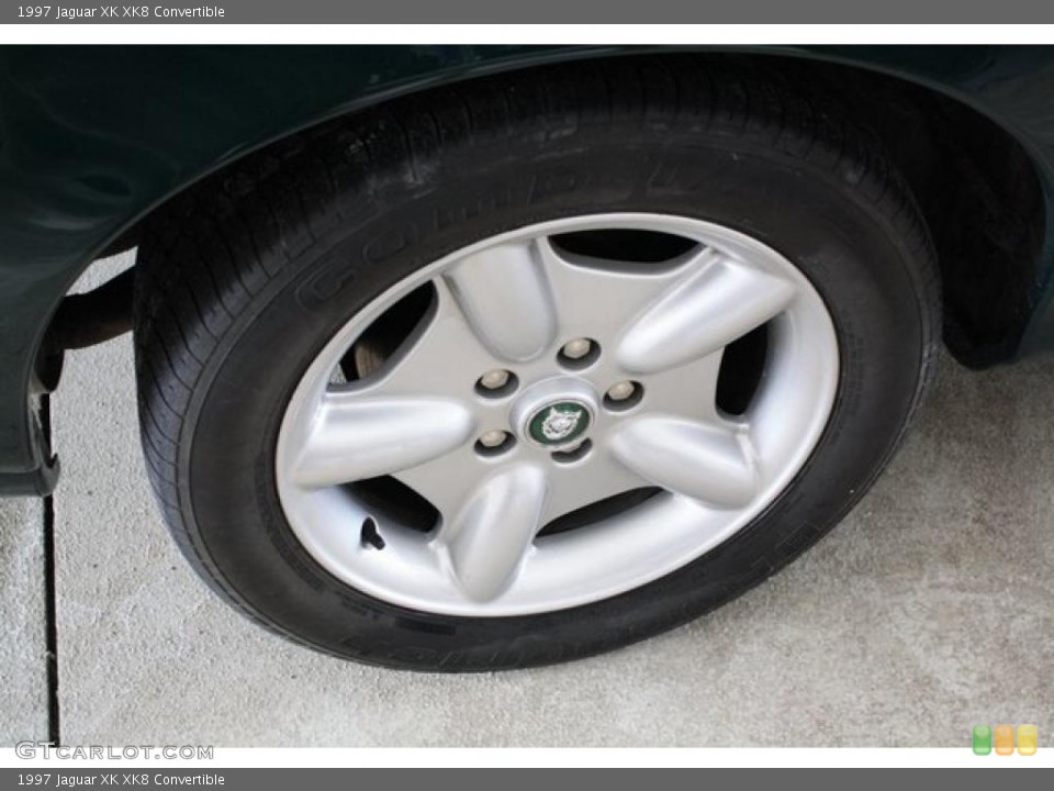 1997 Jaguar XK XK8 Convertible Wheel and Tire Photo #44930237