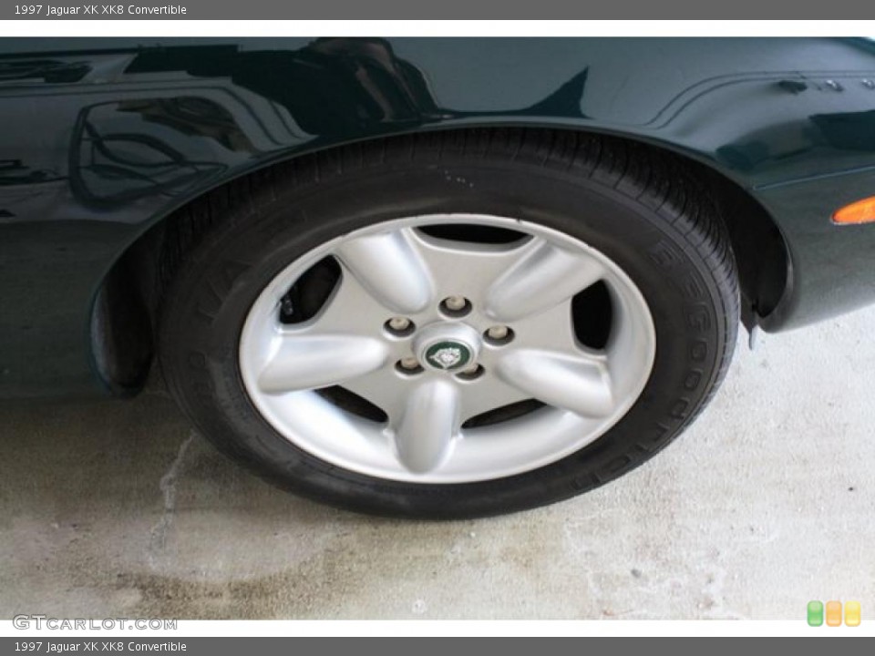 1997 Jaguar XK XK8 Convertible Wheel and Tire Photo #44930253