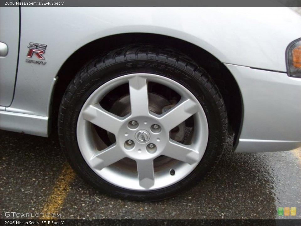 2006 Nissan Sentra SE-R Spec V Wheel and Tire Photo #44930441