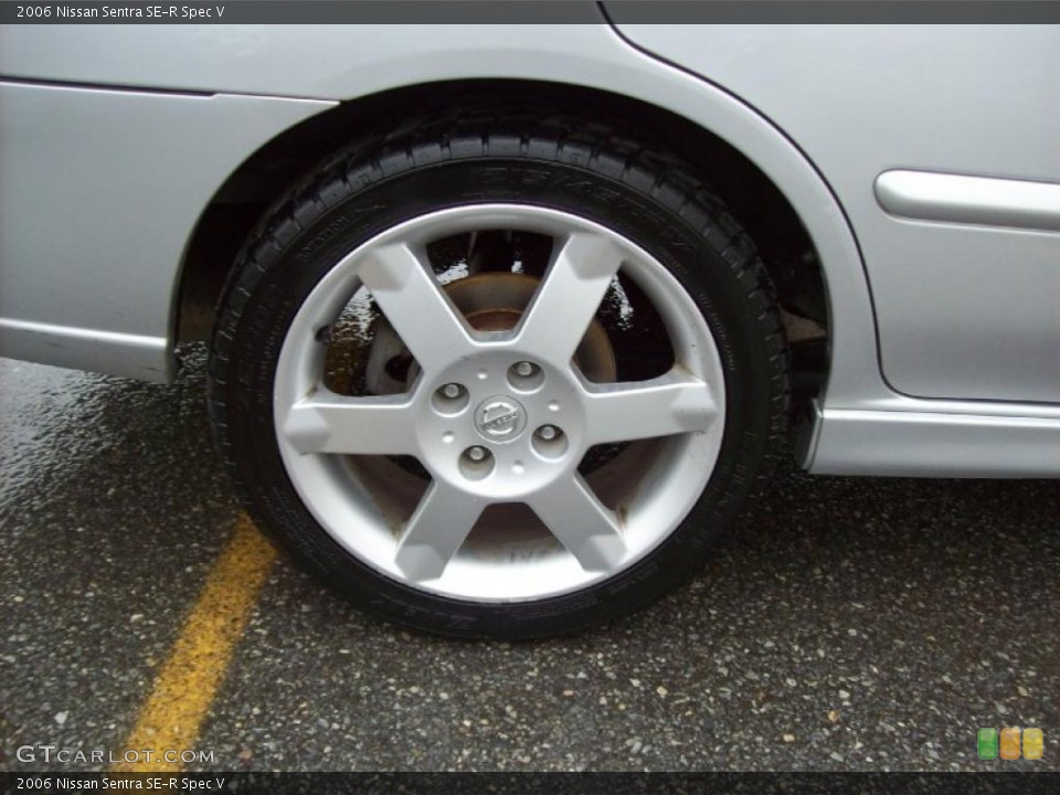 2006 Nissan Sentra SE-R Spec V Wheel and Tire Photo #44930461
