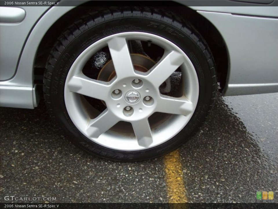 2006 Nissan Sentra SE-R Spec V Wheel and Tire Photo #44930485
