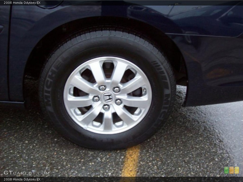 2008 Honda Odyssey EX Wheel and Tire Photo #44930945