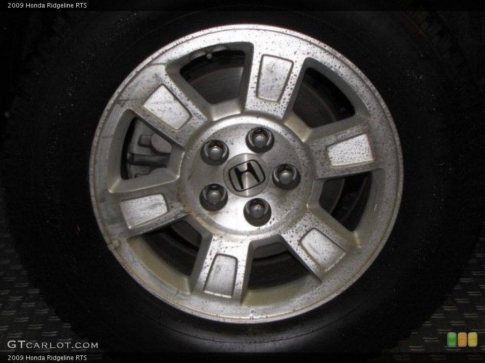 2009 Honda Ridgeline RTS Wheel and Tire Photo #44933013