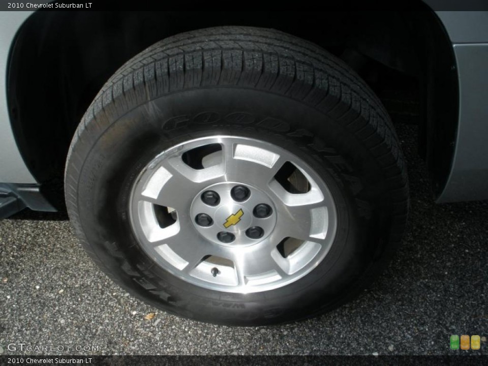 2010 Chevrolet Suburban LT Wheel and Tire Photo #44941361