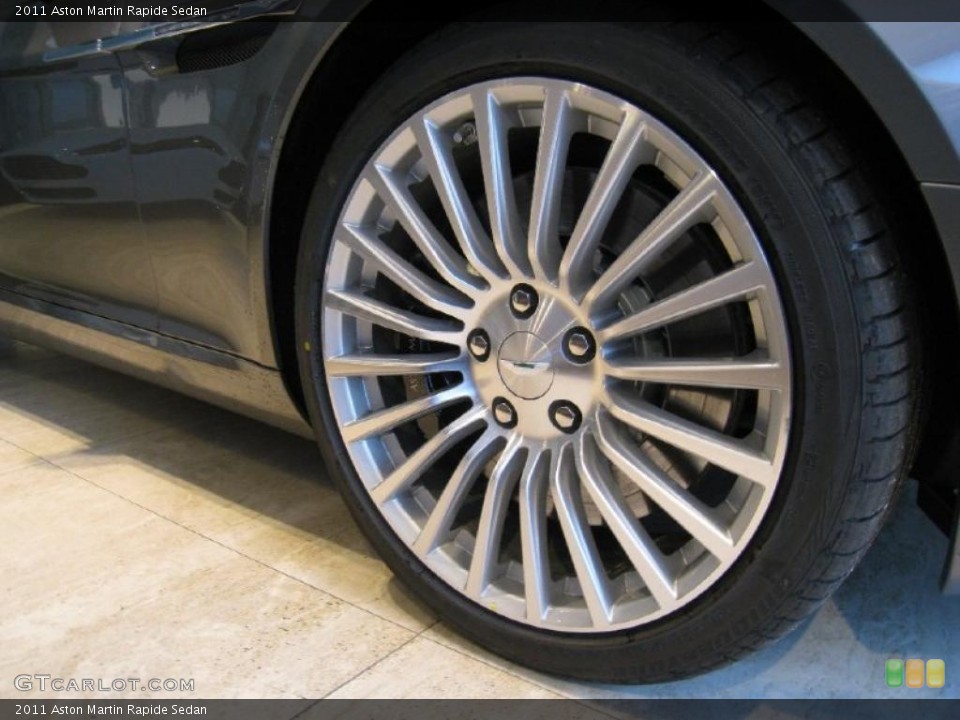 2011 Aston Martin Rapide Sedan Wheel and Tire Photo #44945449