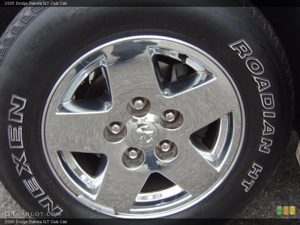 2005 Dodge Dakota SLT Club Cab Wheel and Tire Photo #44946441