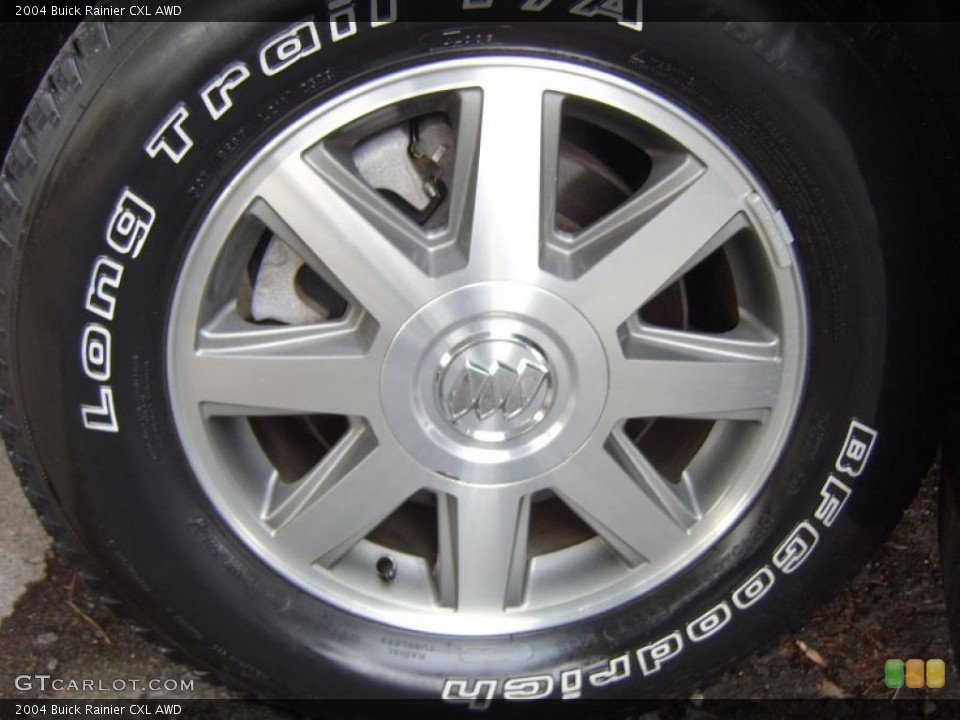 2004 Buick Rainier CXL AWD Wheel and Tire Photo #44947450