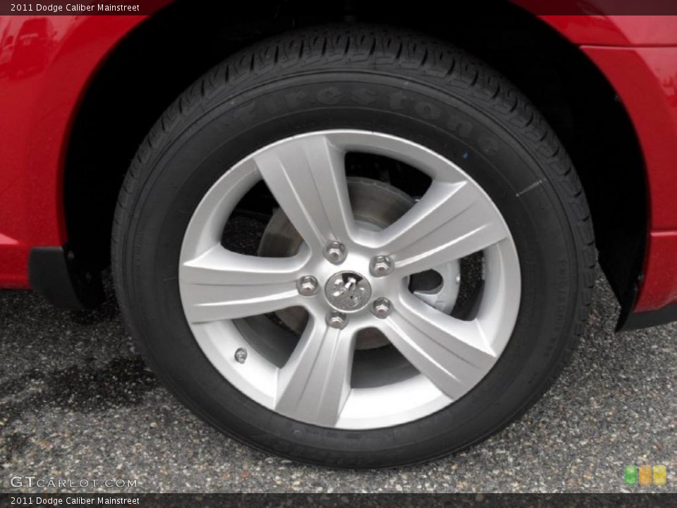 2011 Dodge Caliber Mainstreet Wheel and Tire Photo #44947473