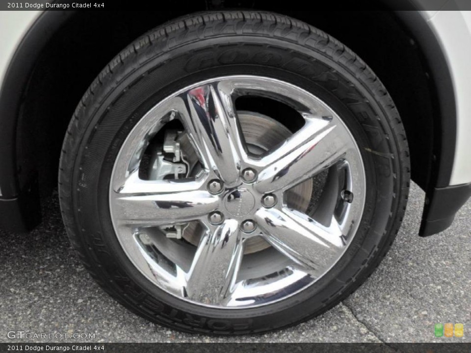 2011 Dodge Durango Citadel 4x4 Wheel and Tire Photo #44948493
