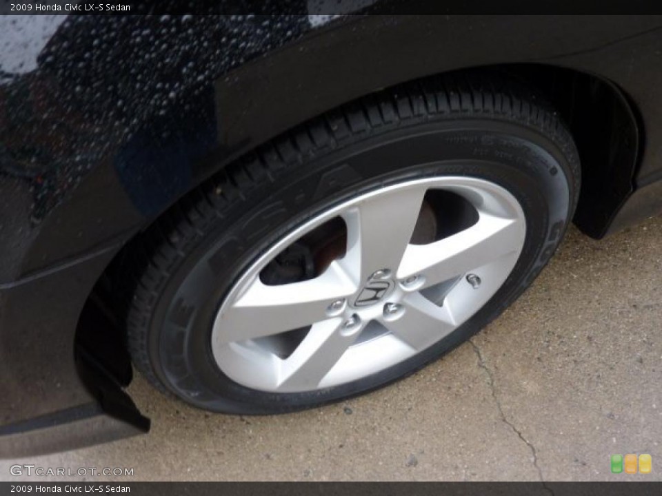 2009 Honda Civic LX-S Sedan Wheel and Tire Photo #44948633