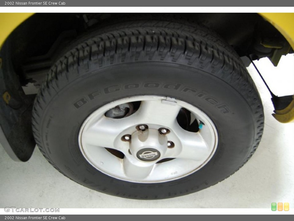 2002 Nissan Frontier SE Crew Cab Wheel and Tire Photo #44951278