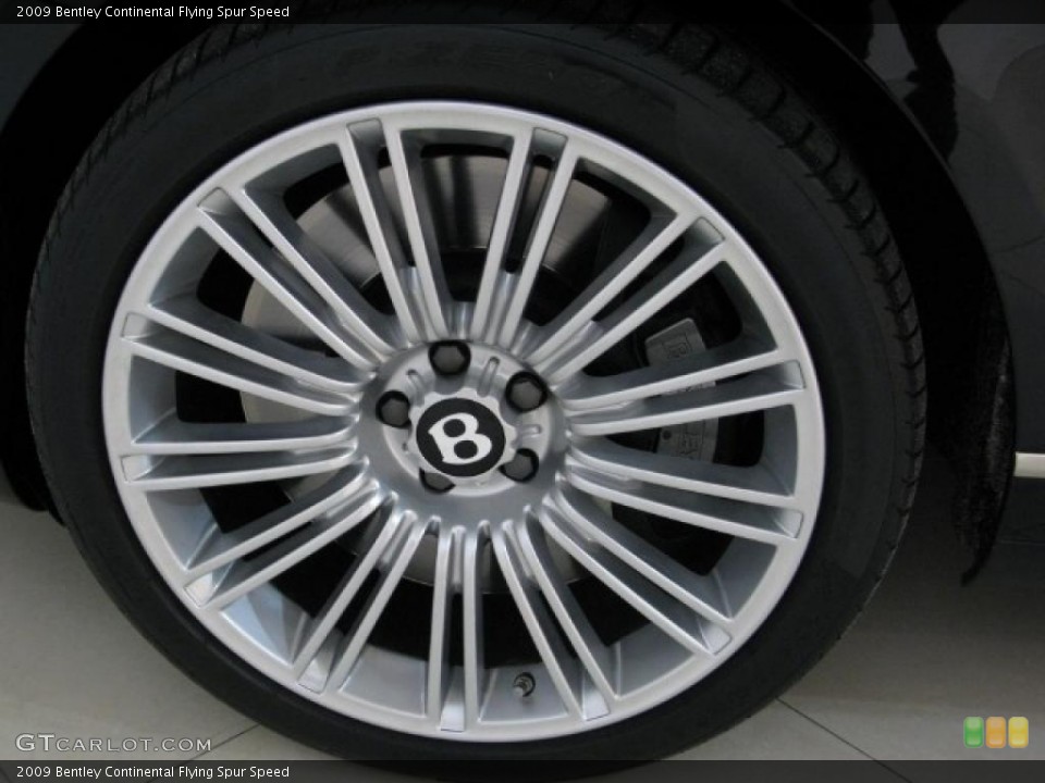 2009 Bentley Continental Flying Spur Speed Wheel and Tire Photo #44959969
