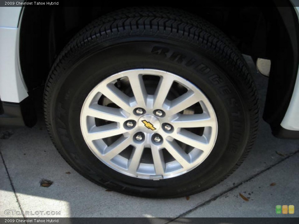 2009 Chevrolet Tahoe Hybrid Wheel and Tire Photo #44971213