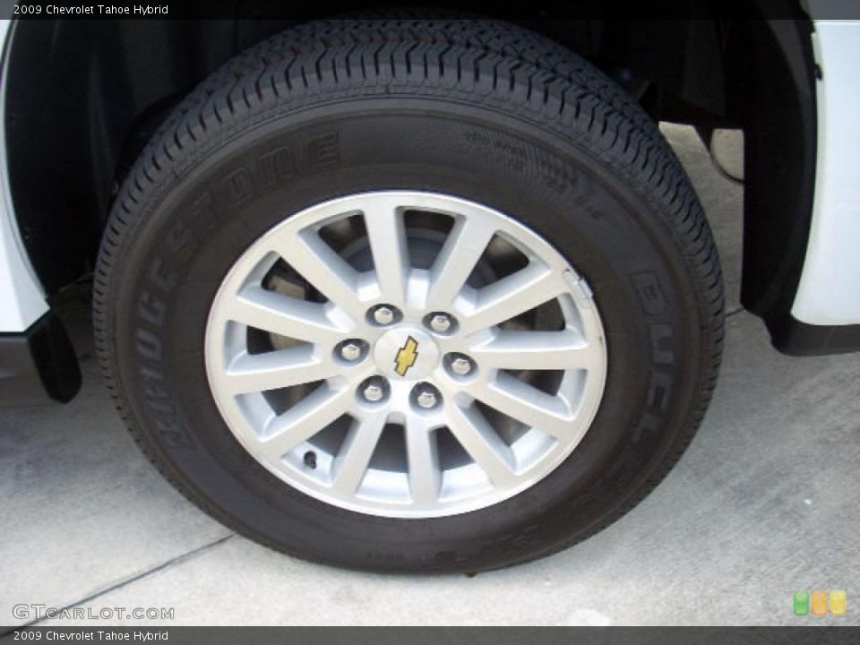 2009 Chevrolet Tahoe Hybrid Wheel and Tire Photo #44971273