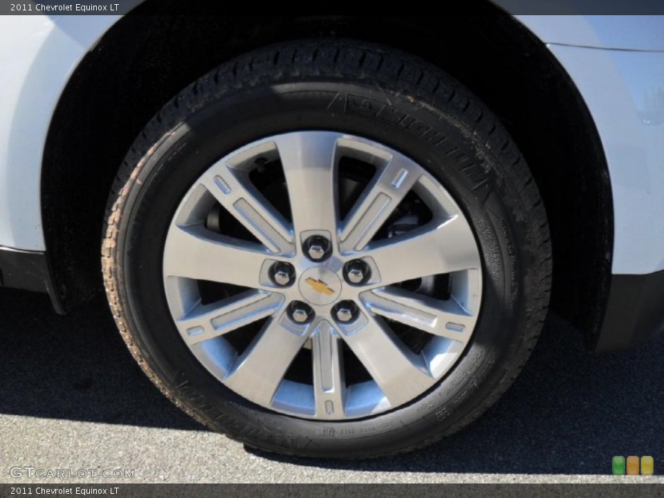 2011 Chevrolet Equinox LT Wheel and Tire Photo #44971381