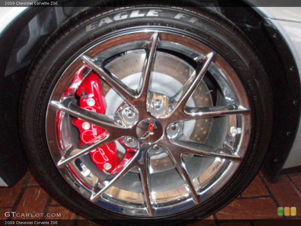 2009 Chevrolet Corvette Z06 Wheel and Tire Photo #44972169