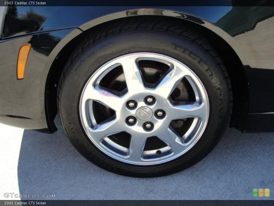 2003 Cadillac CTS Sedan Wheel and Tire Photo #44974725