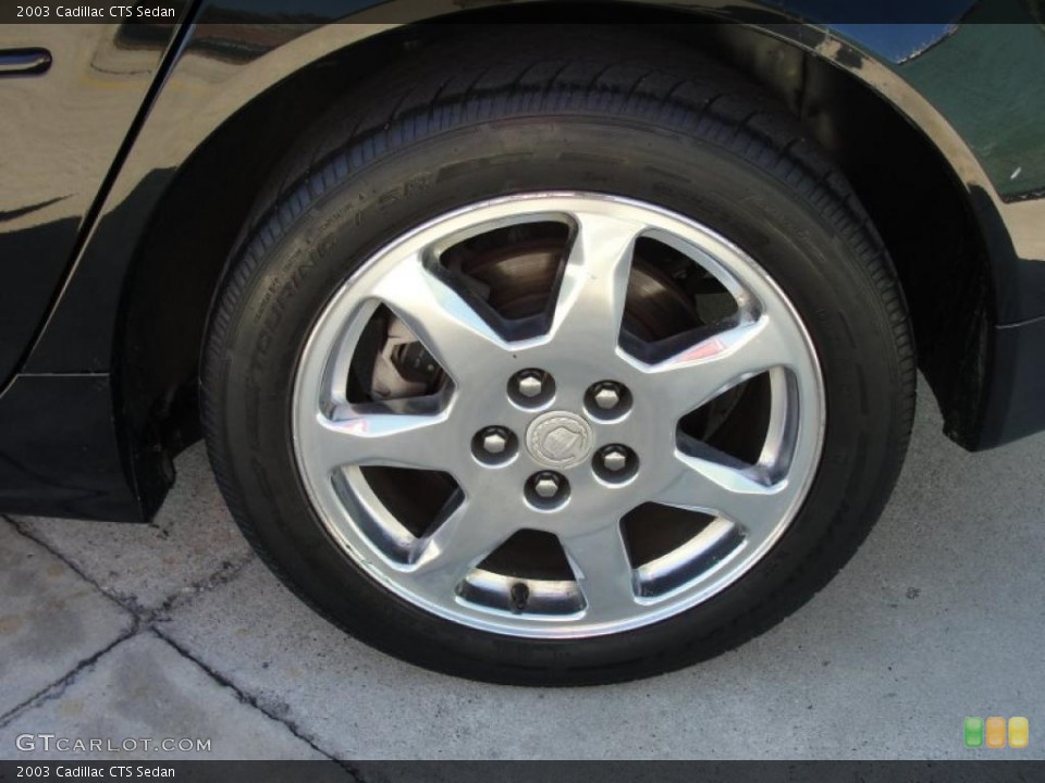 2003 Cadillac CTS Sedan Wheel and Tire Photo #44974741