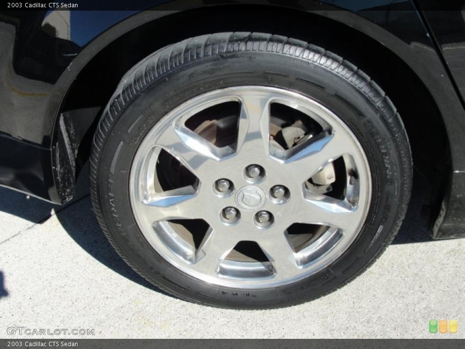 2003 Cadillac CTS Sedan Wheel and Tire Photo #44974757