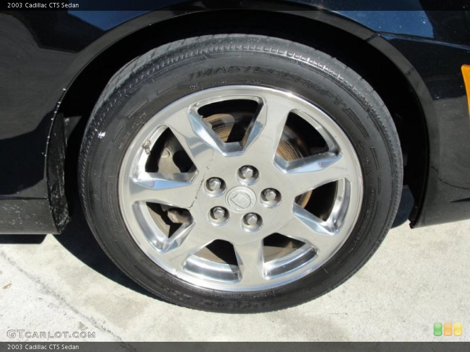2003 Cadillac CTS Sedan Wheel and Tire Photo #44974773
