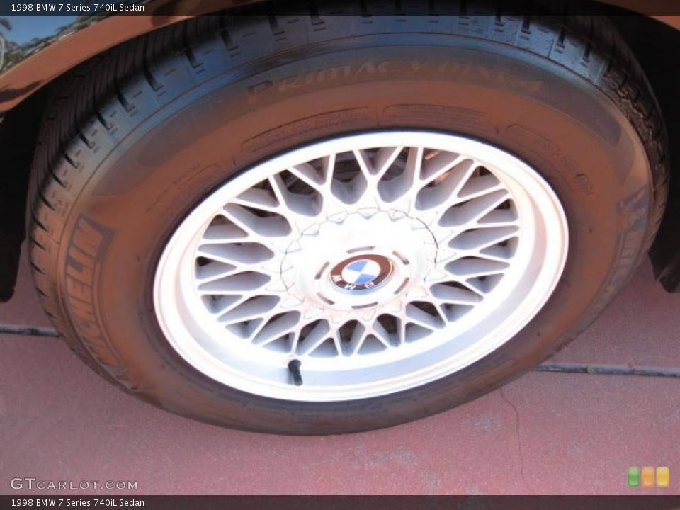 1998 BMW 7 Series 740iL Sedan Wheel and Tire Photo #44986622