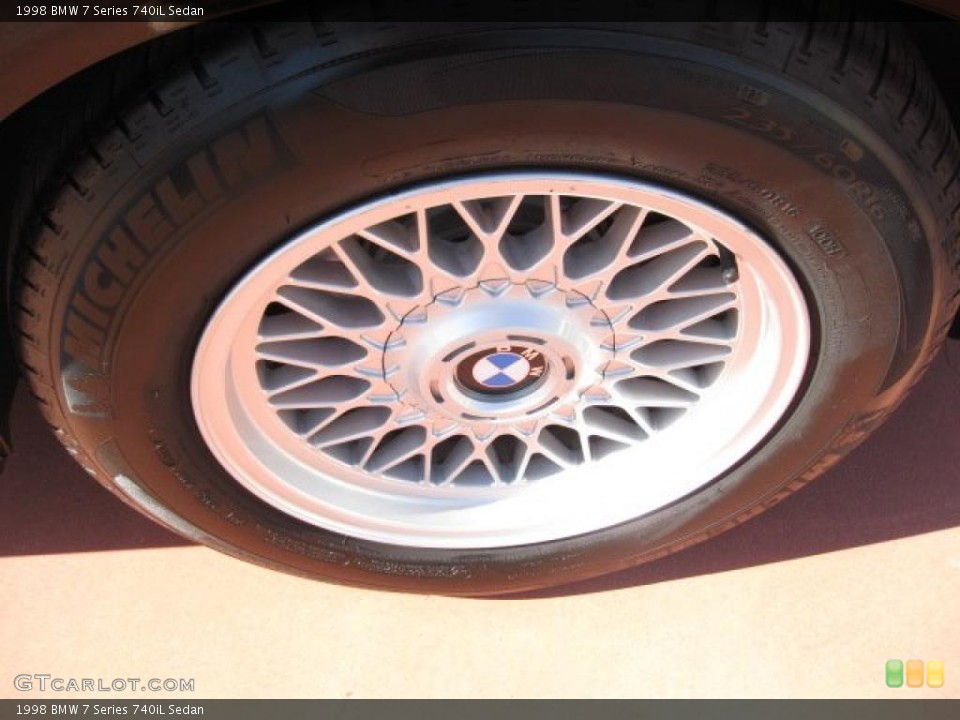 1998 BMW 7 Series 740iL Sedan Wheel and Tire Photo #44986670