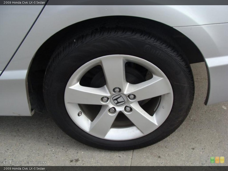 2009 Honda Civic LX-S Sedan Wheel and Tire Photo #44988226
