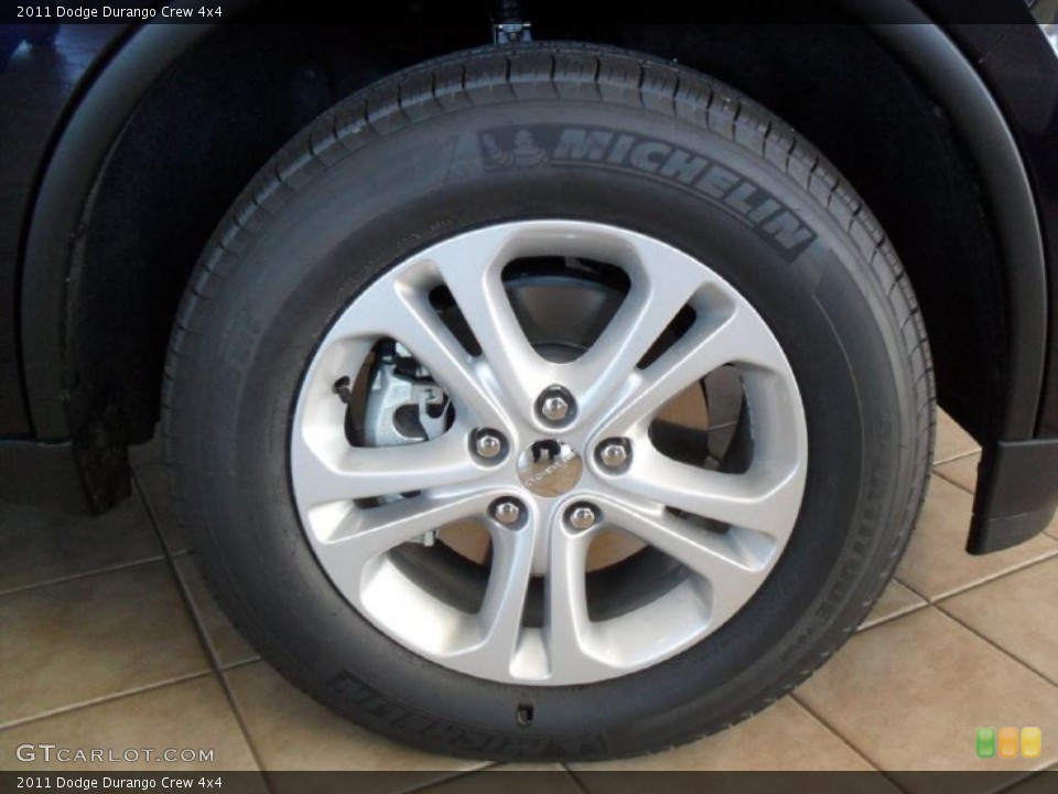 2011 Dodge Durango Crew 4x4 Wheel and Tire Photo #44991434