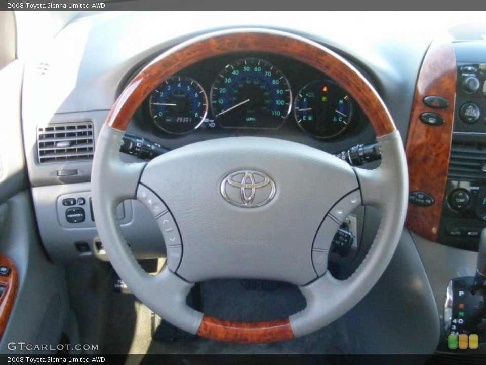 2008 Toyota Sienna Limited AWD Wheel and Tire Photo #44993810