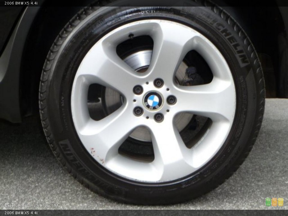 2006 BMW X5 4.4i Wheel and Tire Photo #45000018