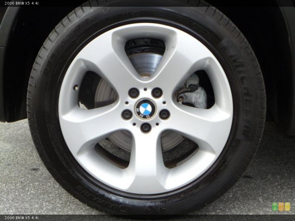 2006 BMW X5 4.4i Wheel and Tire Photo #45000026