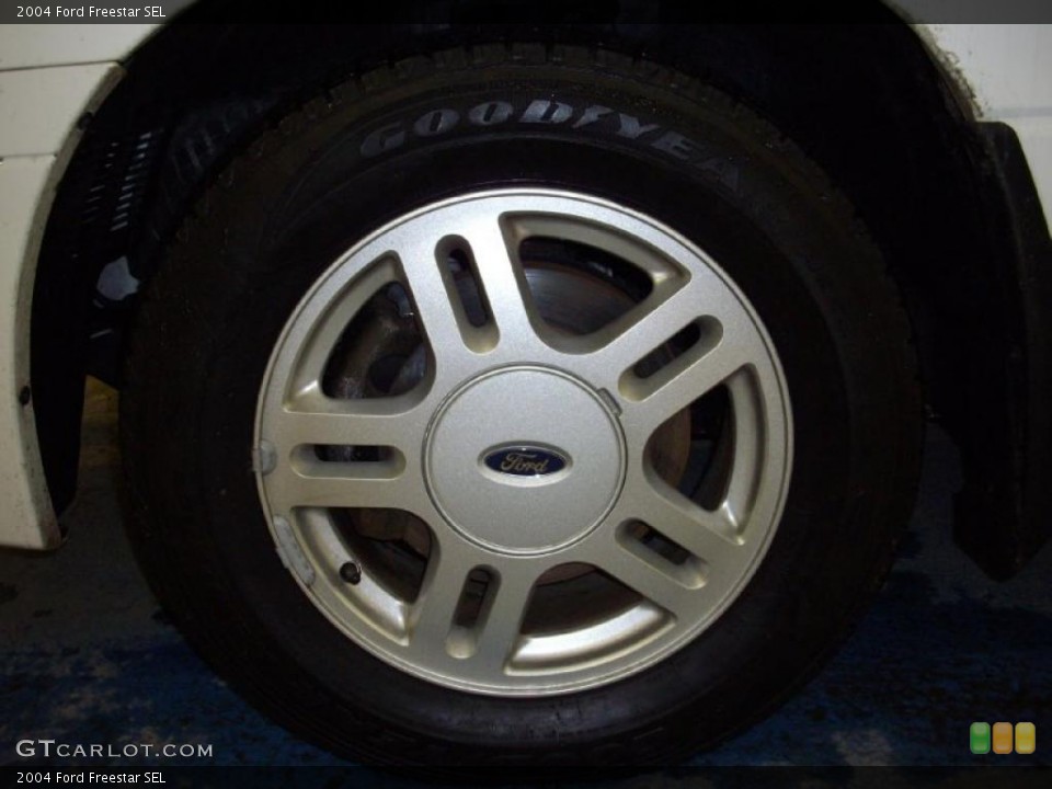 2004 Ford Freestar SEL Wheel and Tire Photo #45010689