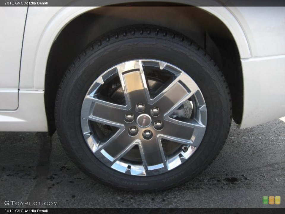 2011 GMC Acadia Denali Wheel and Tire Photo #45018004