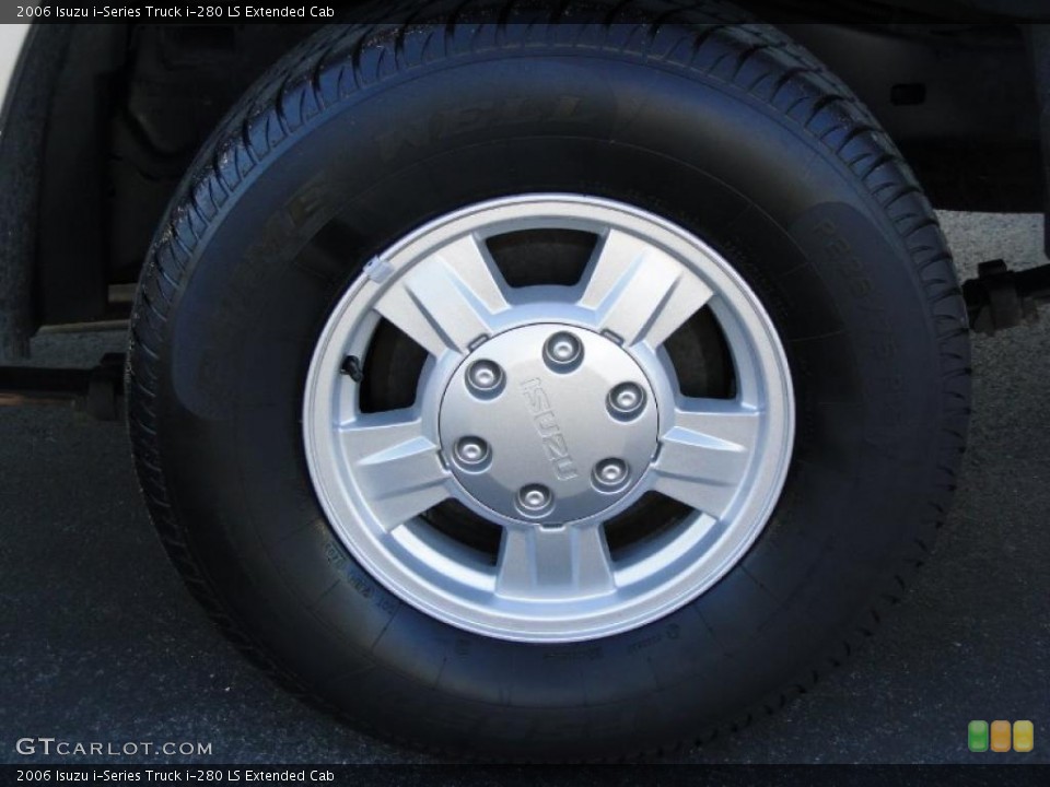 2006 Isuzu i-Series Truck i-280 LS Extended Cab Wheel and Tire Photo #45027397