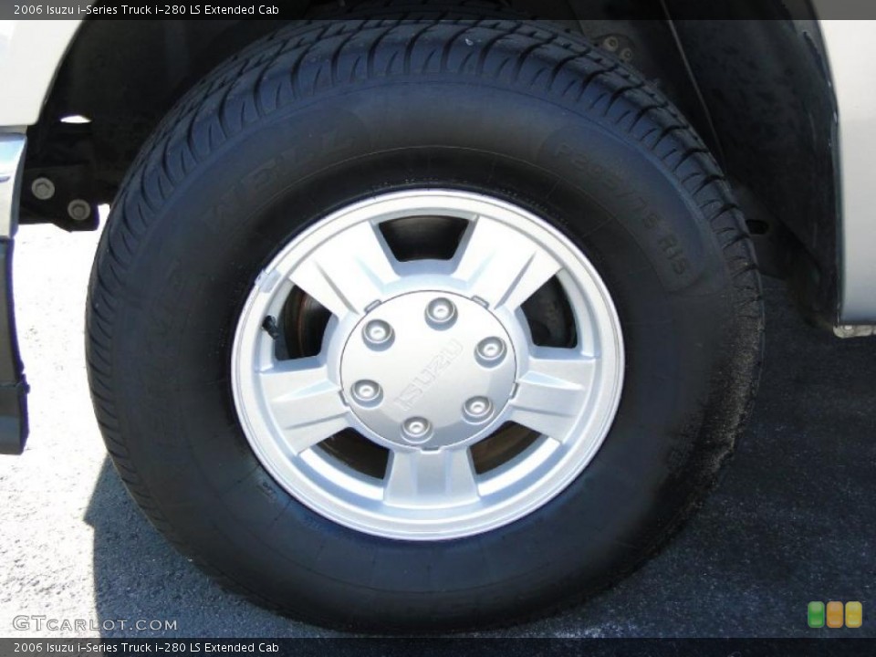 2006 Isuzu i-Series Truck i-280 LS Extended Cab Wheel and Tire Photo #45027429