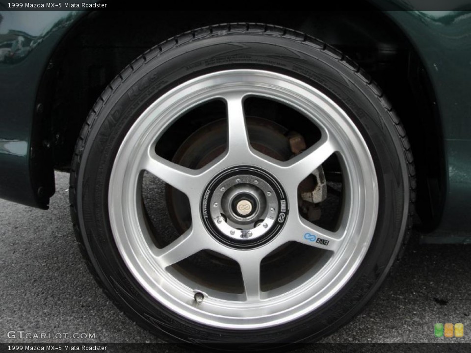 1999 Mazda MX-5 Miata Custom Wheel and Tire Photo #45042525