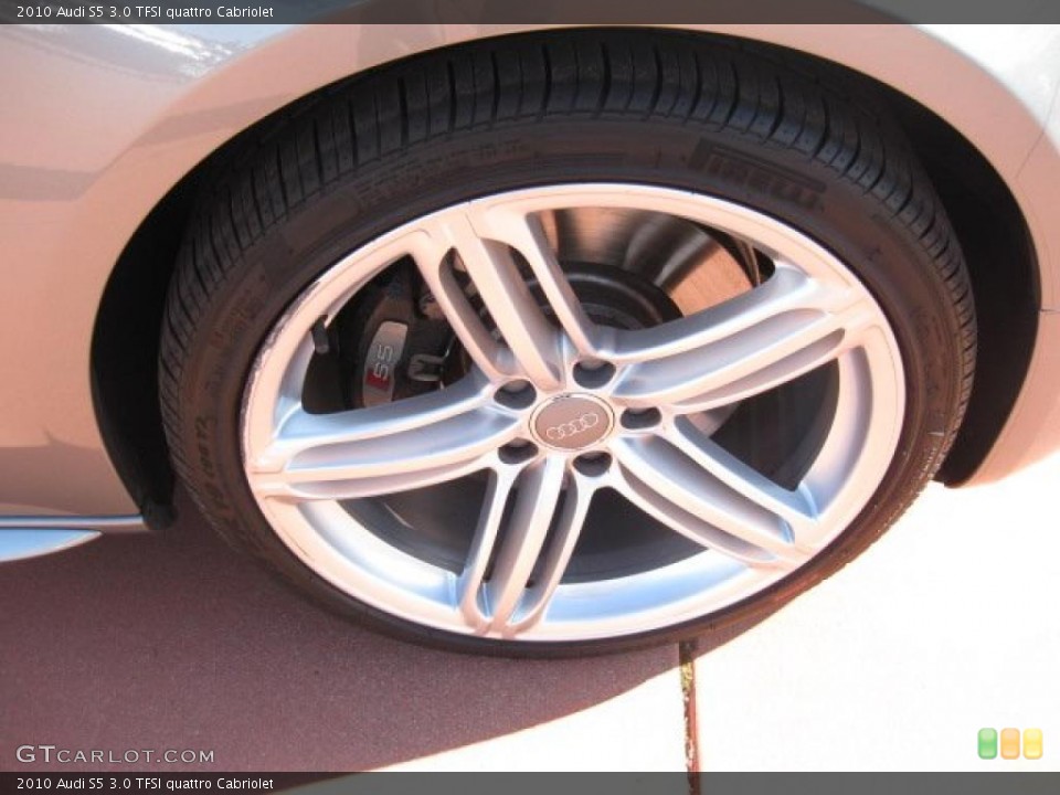 2010 Audi S5 3.0 TFSI quattro Cabriolet Wheel and Tire Photo #45049017
