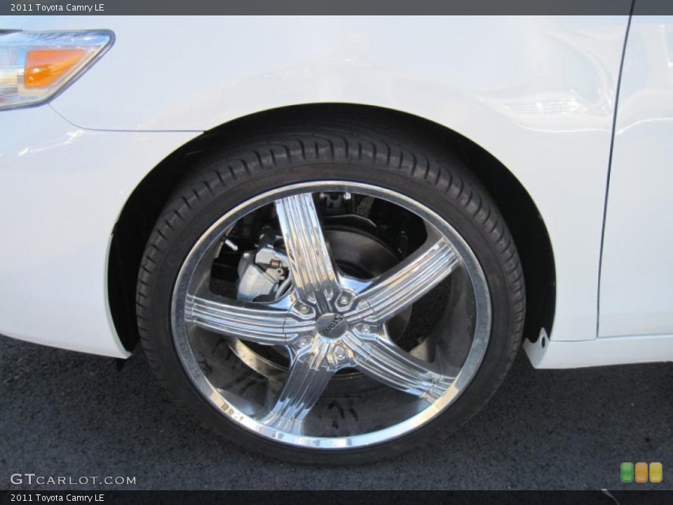 2011 Toyota Camry Custom Wheel and Tire Photo #45052530