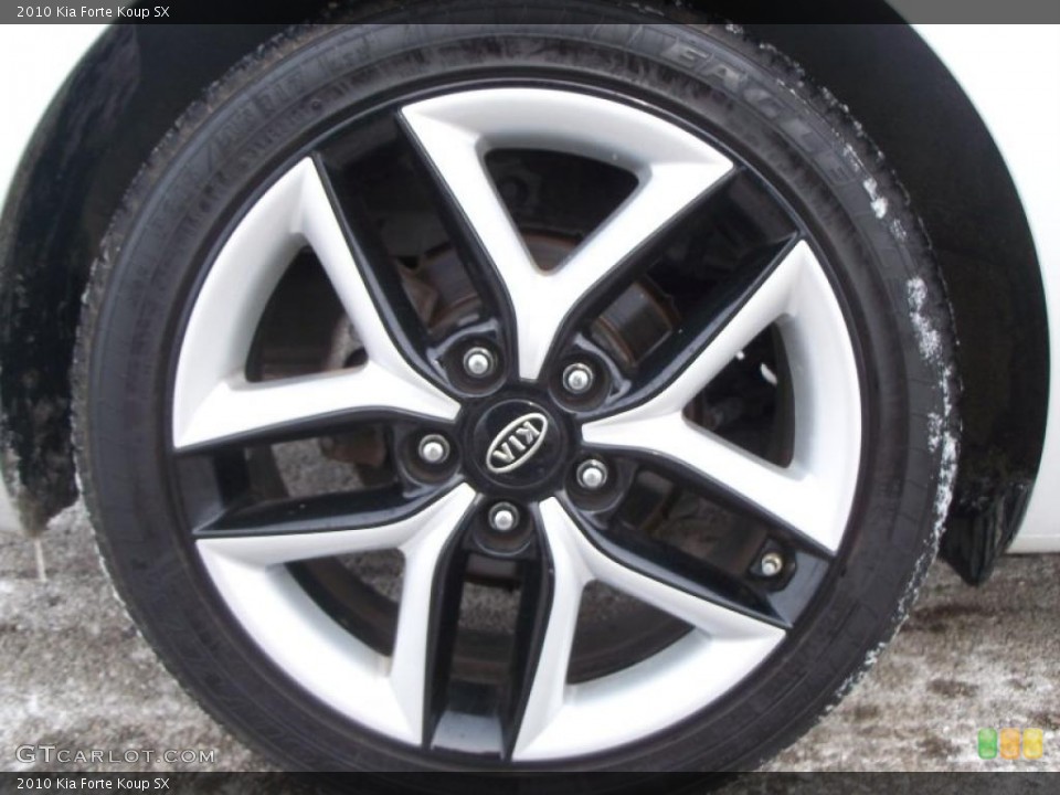 2010 Kia Forte Koup SX Wheel and Tire Photo #45053161