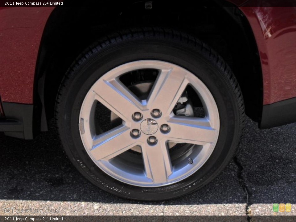 2011 Jeep Compass 2.4 Limited Wheel and Tire Photo #45055785
