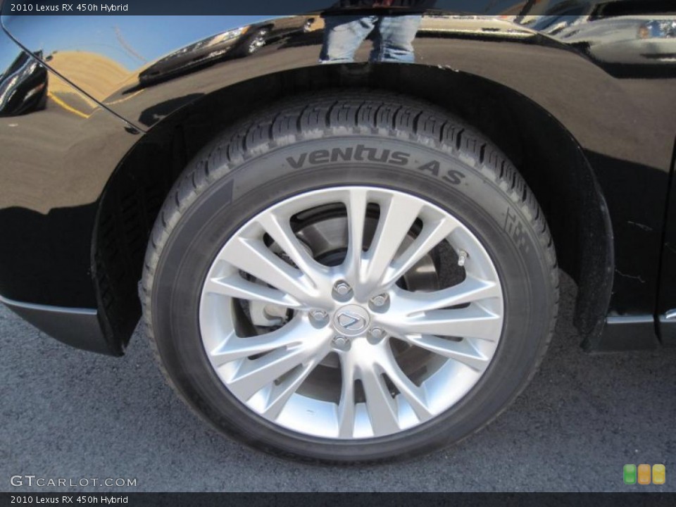 2010 Lexus RX 450h Hybrid Wheel and Tire Photo #45056113