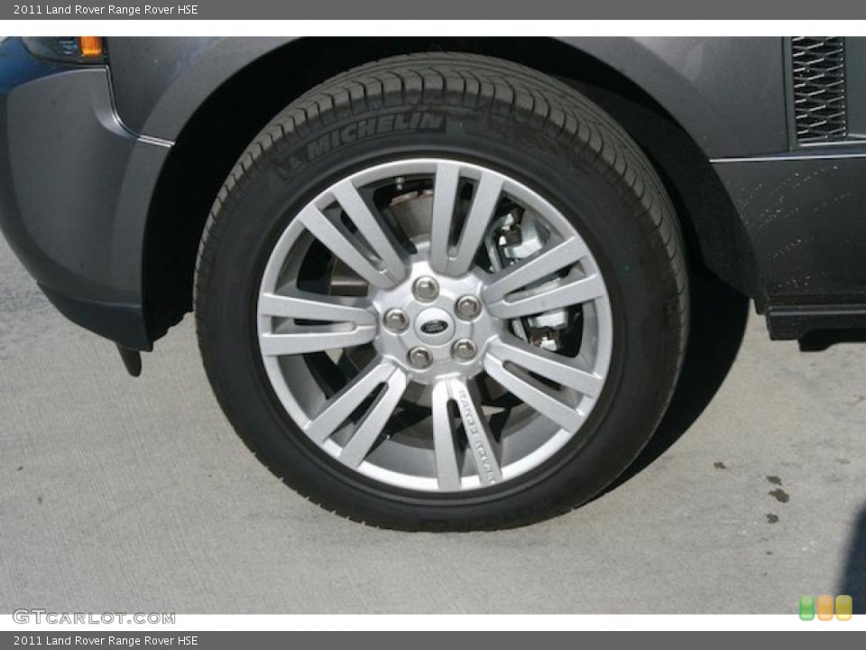 2011 Land Rover Range Rover HSE Wheel and Tire Photo #45075081