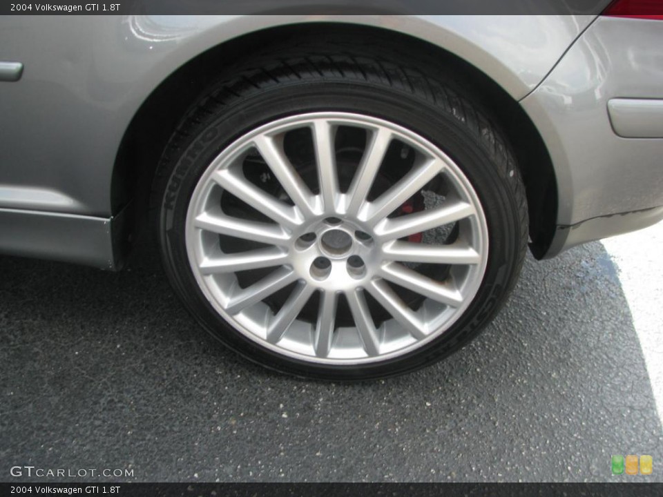 2004 Volkswagen GTI 1.8T Wheel and Tire Photo #45098494