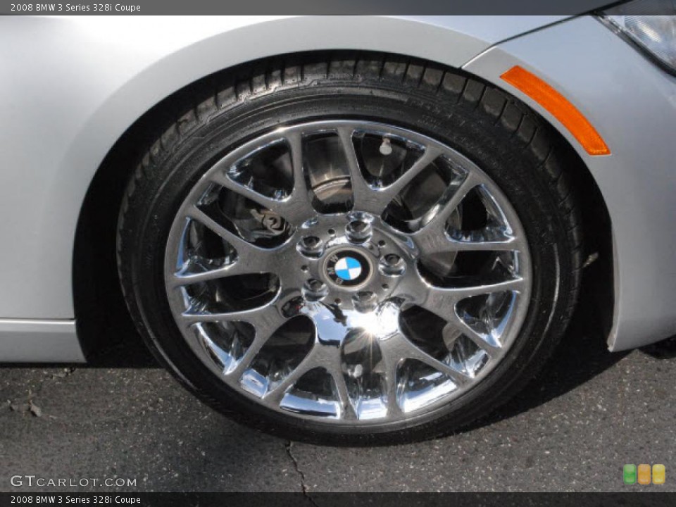 2008 BMW 3 Series 328i Coupe Wheel and Tire Photo #45101034